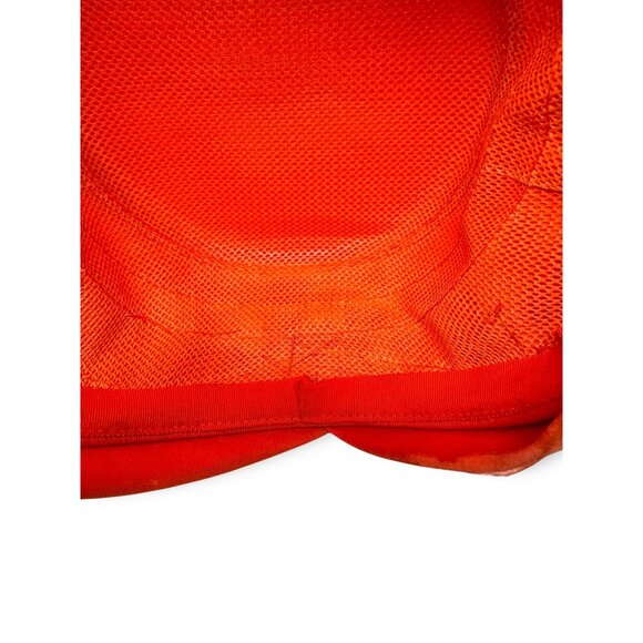 Vintage 1950s Evelyn Varon Model Orange Turban Hat Embellished Beaded Accent - Picture 8 of 9